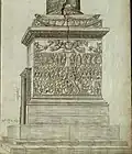 Base de la colonne d'Arcadius.