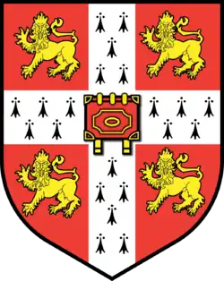 Blason des armoiries de l'Université de Cambridge
