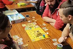 Description de l'image Camel Up game - Poznań 2017.jpg.