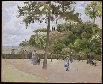 Le Jardin public à Pontoise, 1874Metropolitan Museum, New York