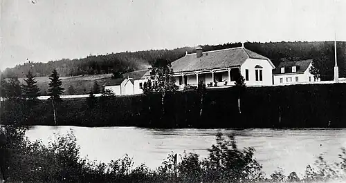 Camp de pêche de George Stephen à Causapscal