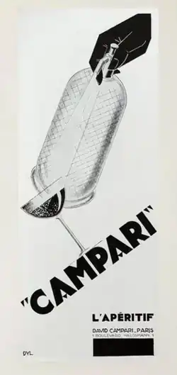Publicité pour Campari (1929)