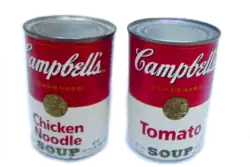Campbell's Soup Cans.