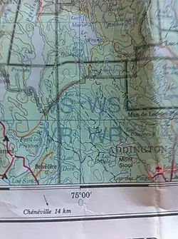 Carré 100 km x 100 km