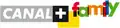 Logo de Canal+ Family du 20 octobre 2007 au 20 août 2009.