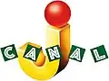 Logo de Canal J du 13 avril 1989 au 7 décembre 1990.
