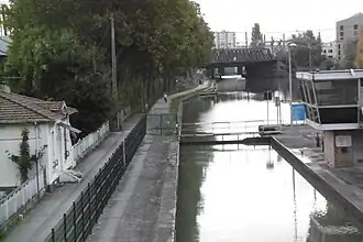 Écluse de la Briche.