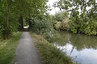 Canal de Seclin partie aval.