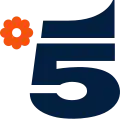Logo de Canale 5 du 22 mai 2001 au 15 avril 2018
