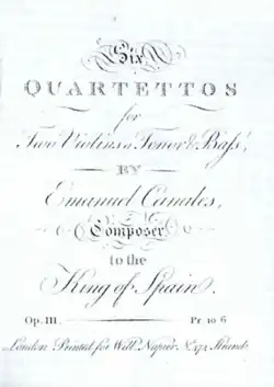 partition : page de titre