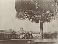 Vue de Rome, vers 1855.