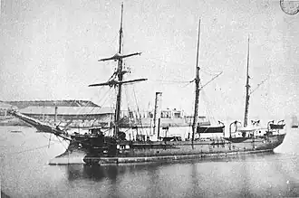 Lutin  (465&nbsp;tonnes)Canonnière entrant en service en 1877; à partir de 1884, il fait partie de l'escadre d’Extrême-Orient jusqu'en 1897 où elle est transférée au protectorat français du Cambodge ; elle est rayée en 1908.