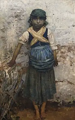 Cansada, Henrique Pousão (1882).