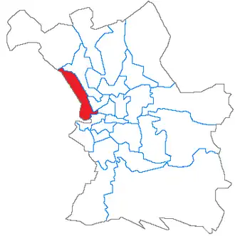 Localisation du Canton de Marseille-Les Grands-Carmes