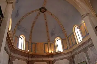 Vue de l’intérieur, en août 2008.