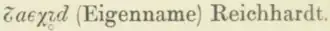 Reichhardt transcrit ꭋɑϵχꭋ̥d (avec une majuscule initiale) dans Kürsten et Bremer 1910.