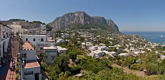 Vue de Capri.