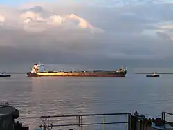 Le Captain Diamantis, transporteur vrac / minerai.