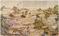 Capture du chef rebelle Jehangir à la montagne Hartagai