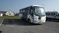 Car équipé pour les personnes à mobilité réduite