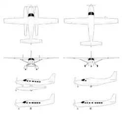 Description de l'image caravan three views.png.
