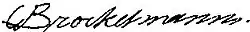 signature de Carl Brockelmann