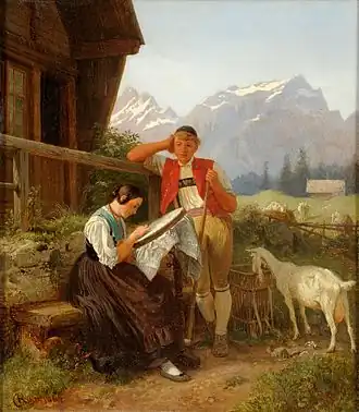 Carl Roux, Ein sonniger Nachmittag