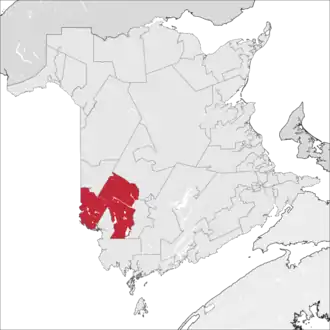 Carte de la circonscription