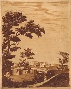 Paesaggio con Castelo XVIIIe&nbsp;siècle