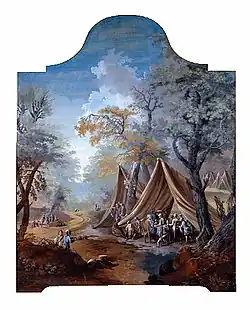 La cena del personale (avec Antonio Rossi) XVIIIe&nbsp;siècle