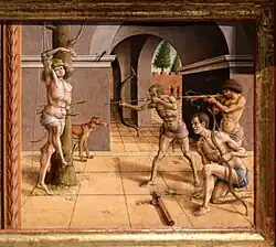 Martyre de saint Sébastien.