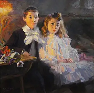 Carmen et Felipe (1904), Madrid, Museo Ulpiano Checa&nbsp;(es).