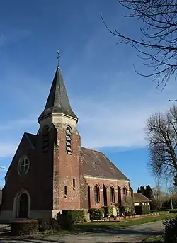 L'église Saint-Vaast.