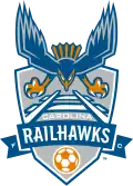 Logo des Carolina RailHawks (2007-2016)