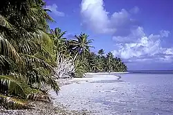 Îlot Sud du côté du lagon