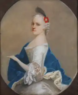 Caroline Louise de Hesse-Darmstadtc.1745