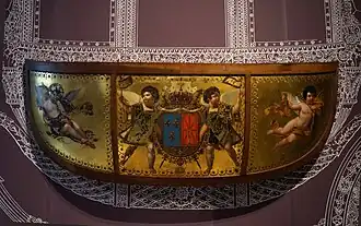 Détail du carrosse de Charles X.