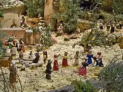 Farandole de la crèche de Carpentras.