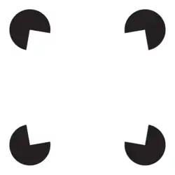 Carré de Kanizsa bombé