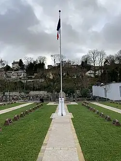Le drapeau.