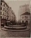 La rue en 1908.