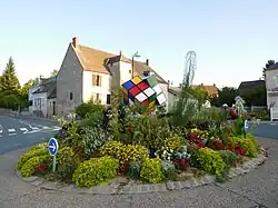 Carrefour giratoire Rubik’s Cube.