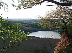 Carrière Barrois, vue vers Carling.