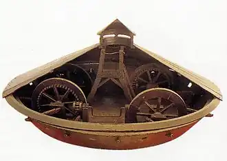 Maquette à l'échelle 1:1, Musée des sciences et des techniques Léonard de Vinci, Milan