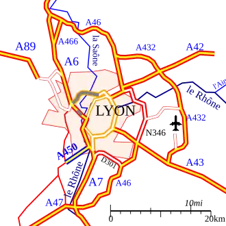 Carte de la route.