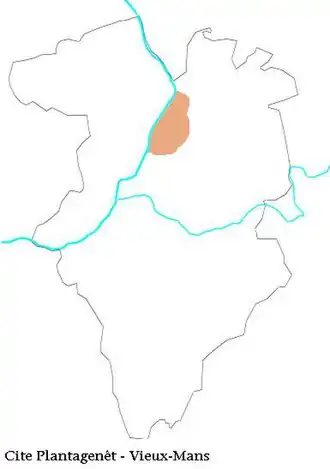 Localisation de Cité Plantagenêt