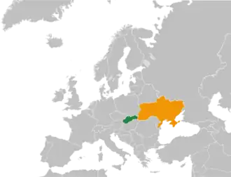 Slovaquie et Ukraine