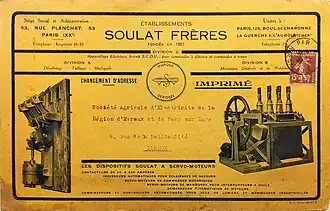 Les dispositifs à servo-moteurs.