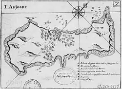 Carte portugaise du XVIIe&nbsp;siècle
