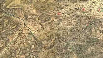 Carte d'état-major.